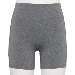 Plus Size Tek Gear® Core 5-in. High-Waisted Bike Shorts -The Tek Style Shop 5227483 Charcoal
