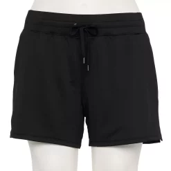Plus Size Tek Gear® Weekend French Terry Shorts 12 Plus Size Tek Gear® Weekend French Terry Shorts -The Tek Style Shop 5230775 Black
