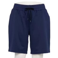 Plus Size Tek Gear® Weekend French Terry Bermuda Shorts -The Tek Style Shop 5231498 Navy Romance