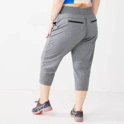 Plus Size Tek Gear® Weekend Straight-Leg Capris -The Tek Style Shop 5231581 ALT
