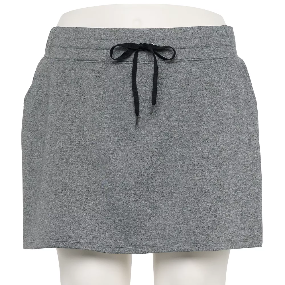 Plus Size Tek Gear® Weekend French Terry Skort 3 Plus Size Tek Gear® Weekend French Terry Skort - Image 3