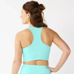 Tek Gear® Essential Low-Impact Longline Sports Bra -The Tek Style Shop 5232451 ALT