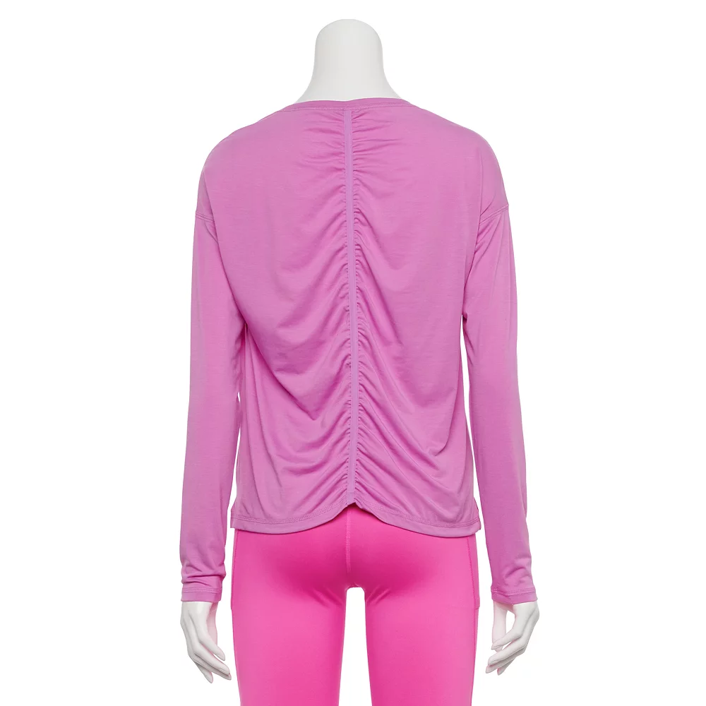 Women's Tek Gear® Soft Touch Long Sleeve Tee 5 Women's Tek Gear® Soft Touch Long Sleeve Tee - Image 5