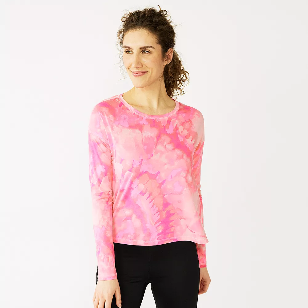 Women's Tek Gear® Soft Touch Long Sleeve Tee 3 Women's Tek Gear® Soft Touch Long Sleeve Tee - Image 3