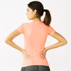 Women's Tek Gear® Seamless Short Sleeve Tee 16 Women's Tek Gear® Seamless Short Sleeve Tee -The Tek Style Shop 5232491 ALT