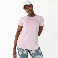 Women's Tek Gear® High Slit Tunic Tee 51 Women's Tek Gear® High Slit Tunic Tee -The Tek Style Shop 5232496 Adoring Lilac