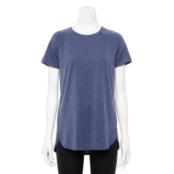 Women's Tek Gear® High Slit Tunic Tee 34 Women's Tek Gear® High Slit Tunic Tee -The Tek Style Shop 5232496 Navy Romance