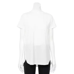 Women's Tek Gear® High Slit Tunic Tee 33 Women's Tek Gear® High Slit Tunic Tee -The Tek Style Shop 5232496 White