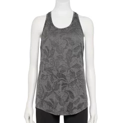 Women's Tek Gear® Racerback Tank -The Tek Style Shop 5232771 Black Burnout