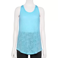 Women's Tek Gear® Racerback Tank -The Tek Style Shop 5232771 Blue Burnout