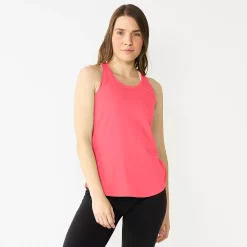 Women's Tek Gear® Racerback Tank -The Tek Style Shop 5232771 Coral Garden
