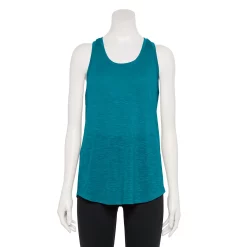 Women's Tek Gear® Racerback Tank -The Tek Style Shop 5232771 Night Life Teal
