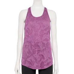 Women's Tek Gear® Racerback Tank -The Tek Style Shop 5232771 Orchid Burnout