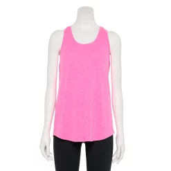 Women's Tek Gear® Racerback Tank -The Tek Style Shop 5232771 Pink Trillion