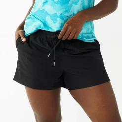 Women's Tek Gear® 4-in. Woven Shorts -The Tek Style Shop 5234283 Black