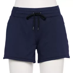 Women's Tek Gear® Weekend French Terry Shorts -The Tek Style Shop 5234595 Navy Romance