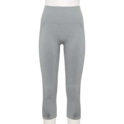 Women's Tek Gear® Seamless Capri Leggings -The Tek Style Shop 5234831 Smokey Slate