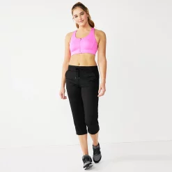 Women's Tek Gear® Weekend French Terry Capris -The Tek Style Shop 5235143 ALT9