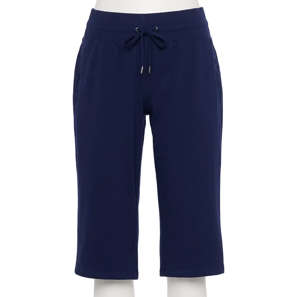 Petite Tek Gear® Essential Workout Skimmer Capris 3 Petite Tek Gear® Essential Workout Skimmer Capris - Image 3