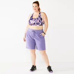 Plus Size Tek Gear® Essential Bermuda Shorts -The Tek Style Shop 5242807 ALT9