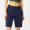 Petite Tek Gear® Essential Bermuda Shorts