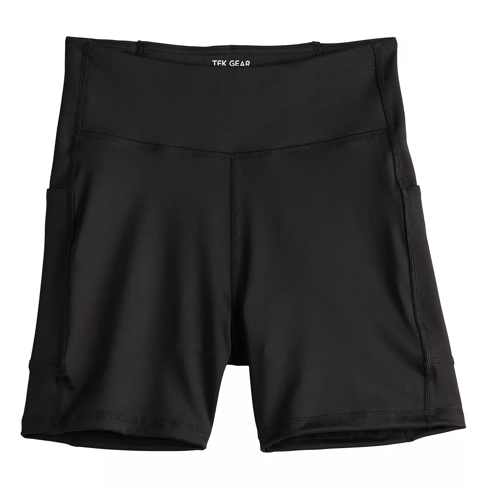 Women's Tek Gear® Core 5-in. High-Waisted Bike Shorts 7 Women's Tek Gear® Core 5-in. High-Waisted Bike Shorts - Image 7