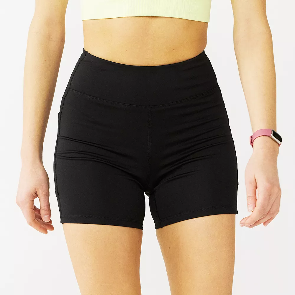 Women's Tek Gear® Core 5-in. High-Waisted Bike Shorts 1 Women's Tek Gear® Core 5-in. High-Waisted Bike Shorts
