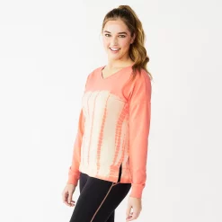 Women's Tek Gear® French Terry Sweatshirt -The Tek Style Shop 5260067 Wild Flamingo