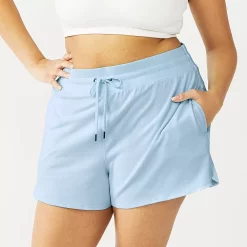 Plus Size Tek Gear® Essential Drawstring Shorts -The Tek Style Shop 5280466 Baron River