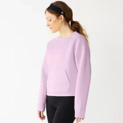 Women's Tek Gear® Run Popover Top -The Tek Style Shop 5481783 Daydream Purple