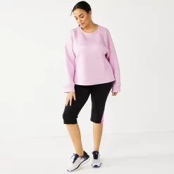 Plus Size Tek Gear® Run Popover Top -The Tek Style Shop 5481926 ALT9