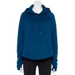 Women's Tek Gear® Ultrasoft Fleece Hoodie -The Tek Style Shop 5522495 Blue Crayon