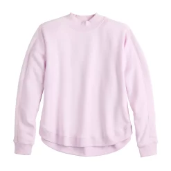 Women's Tek Gear® Ultrasoft Fleece Mockneck Sweatshirt 21 Women's Tek Gear® Ultrasoft Fleece Mockneck Sweatshirt -The Tek Style Shop 5523249 ALT2