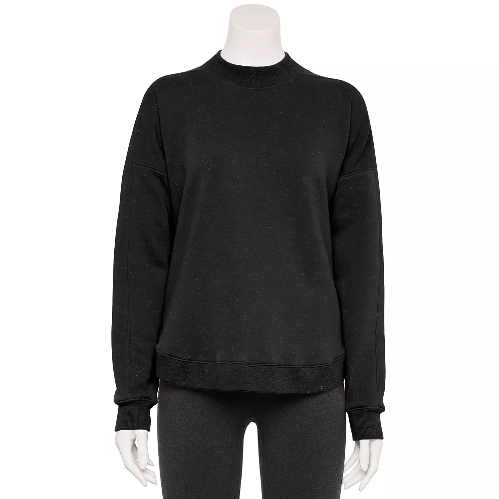 Women's Tek Gear® Ultrasoft Fleece Mockneck Sweatshirt 3 Women's Tek Gear® Ultrasoft Fleece Mockneck Sweatshirt - Image 3