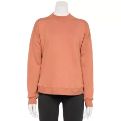 Women's Tek Gear® Ultrasoft Fleece Mockneck Sweatshirt 19 Women's Tek Gear® Ultrasoft Fleece Mockneck Sweatshirt -The Tek Style Shop 5523249 Cinnamon Coffee