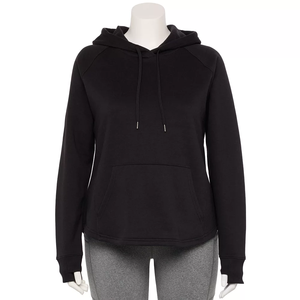 Plus Size Tek Gear® Ultrasoft Fleece Hoodie 4 Plus Size Tek Gear® Ultrasoft Fleece Hoodie - Image 4