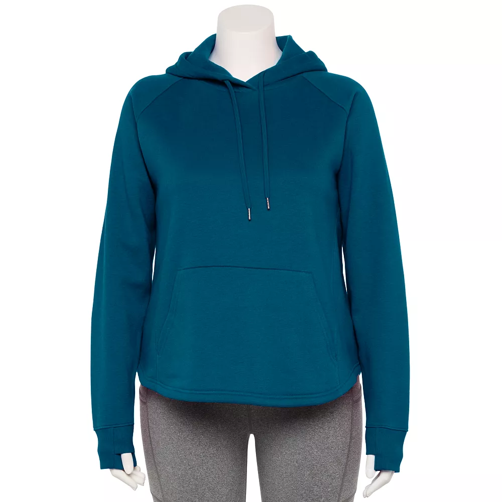 Plus Size Tek Gear® Ultrasoft Fleece Hoodie 2 Plus Size Tek Gear® Ultrasoft Fleece Hoodie - Image 2
