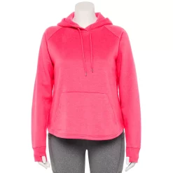 Plus Size Tek Gear® Ultrasoft Fleece Hoodie 22 Plus Size Tek Gear® Ultrasoft Fleece Hoodie -The Tek Style Shop 5527170 Fanatic Pink