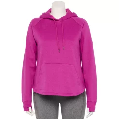 Plus Size Tek Gear® Ultrasoft Fleece Hoodie 19 Plus Size Tek Gear® Ultrasoft Fleece Hoodie -The Tek Style Shop 5527170 Fantasy Berry