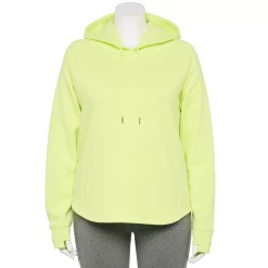 Plus Size Tek Gear® Ultrasoft Fleece Hoodie 28 Plus Size Tek Gear® Ultrasoft Fleece Hoodie -The Tek Style Shop 5527170 Real Lemon