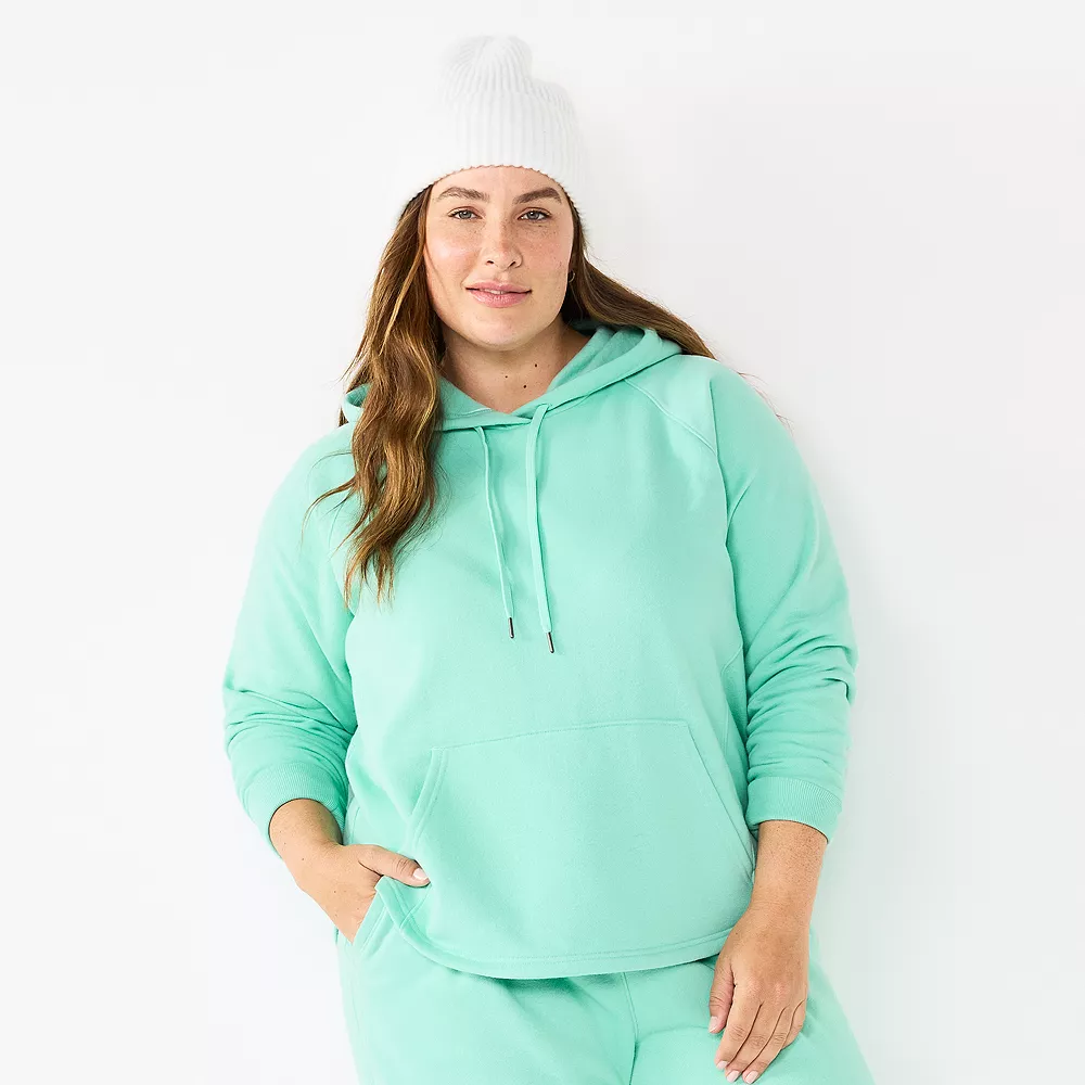 Plus Size Tek Gear® Ultrasoft Fleece Hoodie 13 Plus Size Tek Gear® Ultrasoft Fleece Hoodie - Image 13