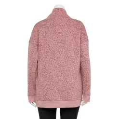 Plus Size Tek Gear® Ultrasoft Fleece Cowlneck Tunic -The Tek Style Shop 5527206 ALT