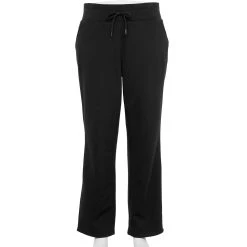 Plus Size Tek Gear® Ultrasoft Fleece Pants -The Tek Style Shop 5540618 Black