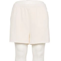 Plus Size Tek Gear® Ultrasoft Fleece Raw-Hem Shorts -The Tek Style Shop 5540831 Natural Scallop