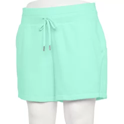 Women's Tek Gear® Ultrasoft Fleece Shorts 10 Women's Tek Gear® Ultrasoft Fleece Shorts -The Tek Style Shop 5540849 Shy Green