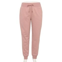 Plus Size Tek Gear® Ultrasoft Fleece Jogger Pants -The Tek Style Shop 5541074 Martini Rose