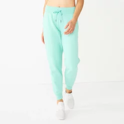 Petite Tek Gear® Ultrasoft Fleece Joggers 12 Petite Tek Gear® Ultrasoft Fleece Joggers -The Tek Style Shop 5543172 Shy Green