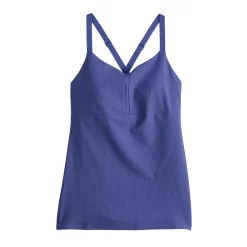 Women's Tek Gear® Ribbed Crisscross Tank -The Tek Style Shop 5549297 ALT2
