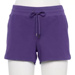 Women's Tek Gear® Essential Drawstring Shorts 23 Women's Tek Gear® Essential Drawstring Shorts -The Tek Style Shop 5557777 Blake Grape