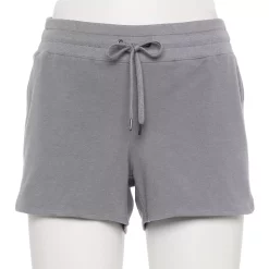 Women's Tek Gear® Essential Drawstring Shorts 26 Women's Tek Gear® Essential Drawstring Shorts -The Tek Style Shop 5557777 Gray
